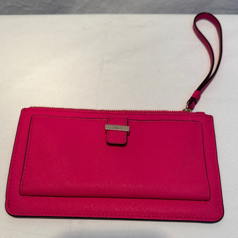 Kate Spade Fuchsia Wristlet - Picture 3 of 12